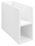 LOREA skrinka spodná policová 20x44x51,2cm, biela mat