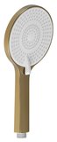 Ručná masážna sprcha, 3 režimy, silikon trysky, priemer 120mm, ABS/ zlato mat