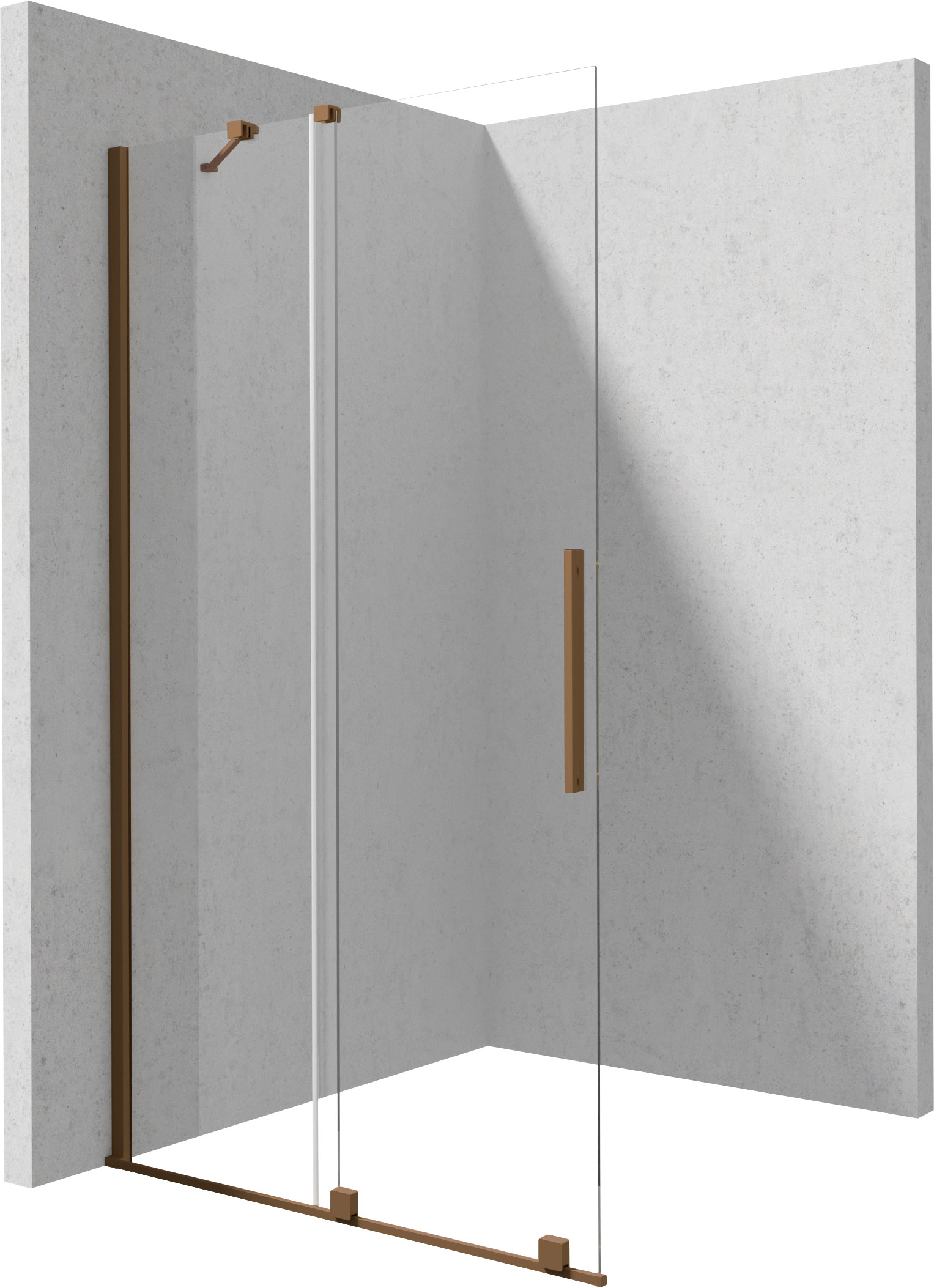 Deante Prizma - Ścianka prysznicowa walk-in 100 cm - przesuwna – walk-in sprchová zástena