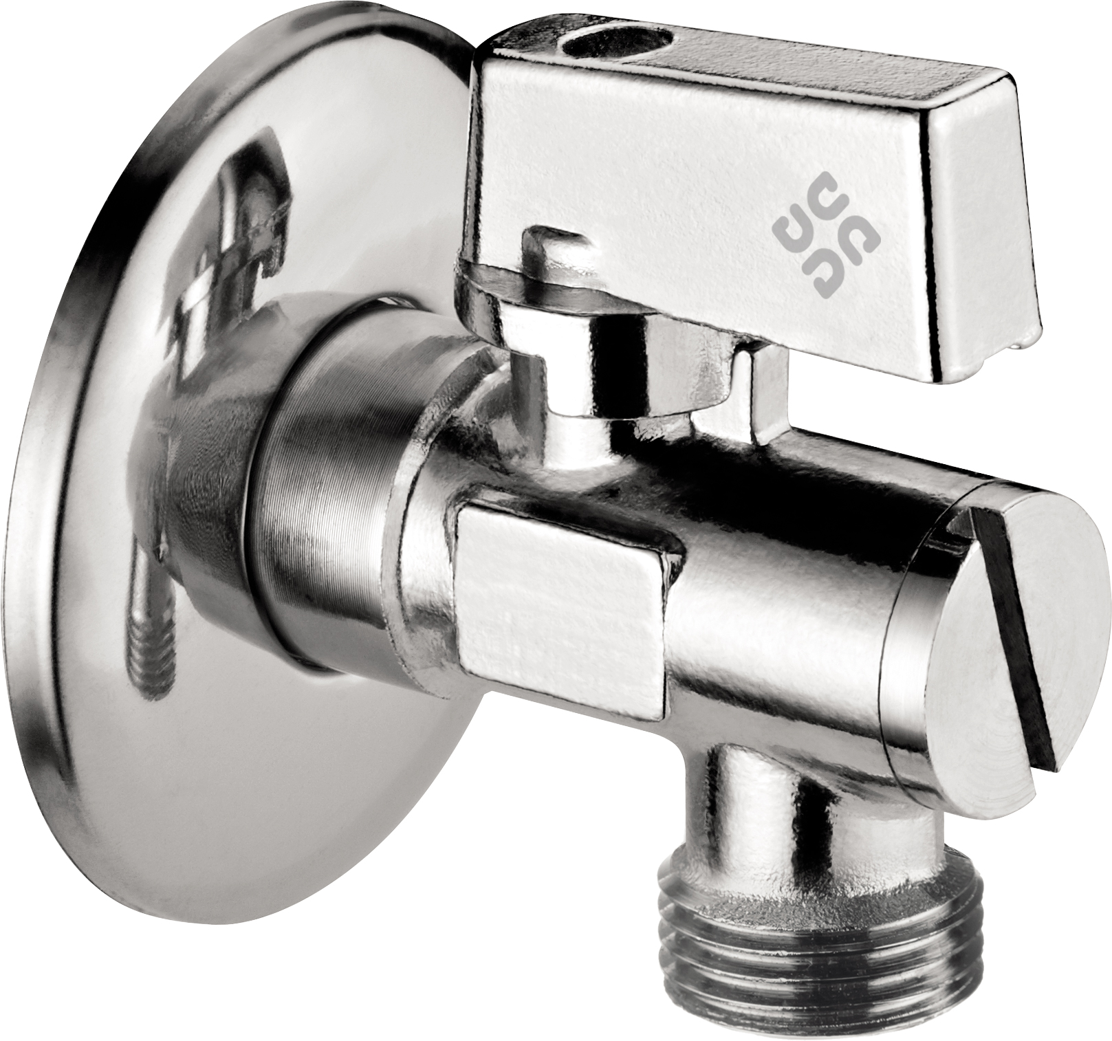 Ventil guľový na pripojenie práčky alebo umývačky 1/2" - 3/4"
