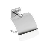X-SQUARE držiak toaletného papiera s krytom, chróm