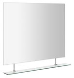 WEGA zrkadlo s policou 90x80cm