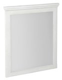 CROSS zrkadlo v drevenom ráme 60x80cm, starobiela