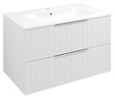 CIRASA STRIP umývadlová skrinka 79,8x52x46cm, biela mat