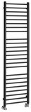 SAPHO DINA vykurovacie teleso 400x1560 mm, čierny mat – kúpeľňový radiátor