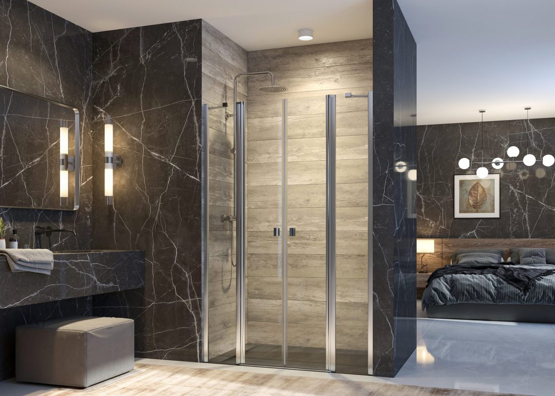 Aquatek GLASS B4 105-120 – štvorcový sprchový kút