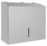 SAPHO Zásobník na papierové uteráky 270x265x115mm, nerez mat – doplnok do verejných priestorov