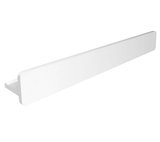ABELINE polička s hrazdou Rockstone 600mm, biela mat