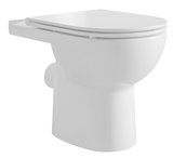 TAVON WC kombi misa, Rimless, 61x35,5cm, zadný odpad, biela