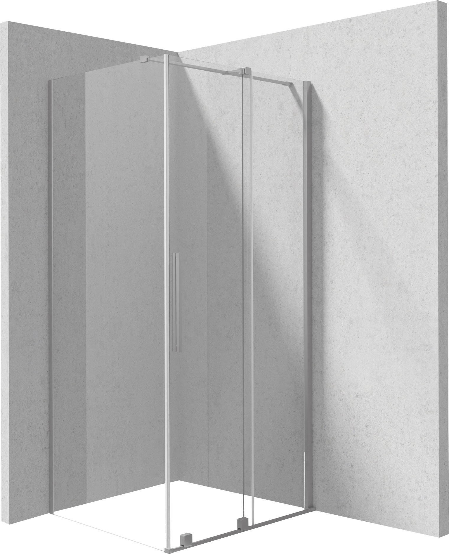 Deante Prizma - Kabina prysznicowa prostokątna 100x80 cm – obdĺžnikový sprchový kút