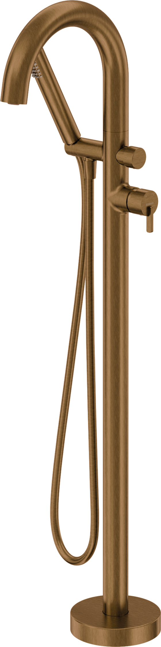 Silia - Bateria wannowa wolnostojąca z zestawem prysznicowym