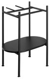 PUNO podstavec pod umývadlo 400x820x360mm, čierna