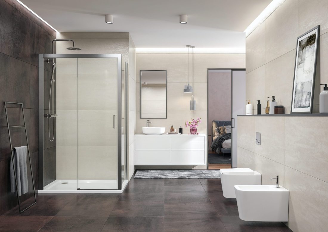Aquatek DYNAMIC R23 120×80 • DYNAMIC R33 120×90 – štvorcový sprchový kút