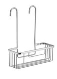 SMART polička do sprchy závesná, na batériu, 300x375x120 mm, chróm