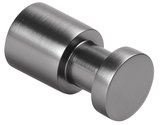X-ROUND GUN METAL háčik 30mm, gun metal