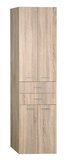 ZOJA/KERAMIA FRESH skrinka vysoká 50x184x29cm, dub platin, zásuvky