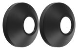 SAPHO Rozeta G3/4", 68x25mm, kónická, pár, čierna mat – profil / príslušenstvo k sprchovému kútu