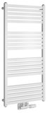SAPHO GRUNT vykurovacie teleso 500x1050 mm, stredové pripojenie, biela – kúpeľňový radiátor