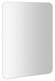 ISHAPE zrkadlo s brúseným okrajom 60x80cm, zaoblené rohy, CU free