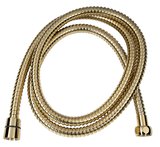 POWERFLEX kovová sprchová hadica, 150cm, zlato