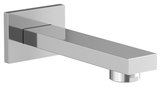 SAPHO Nástenná výtoková hubica, 160mm, chróm – hlavová / ručná sprcha