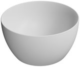 PURA keramické umývadlo na dosku vysoké, piemer 42cm, biela mat