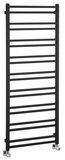 SAPHO METRO DOS vykurovacie teleso 550x1430 mm, čierná mat – kúpeľňový radiátor