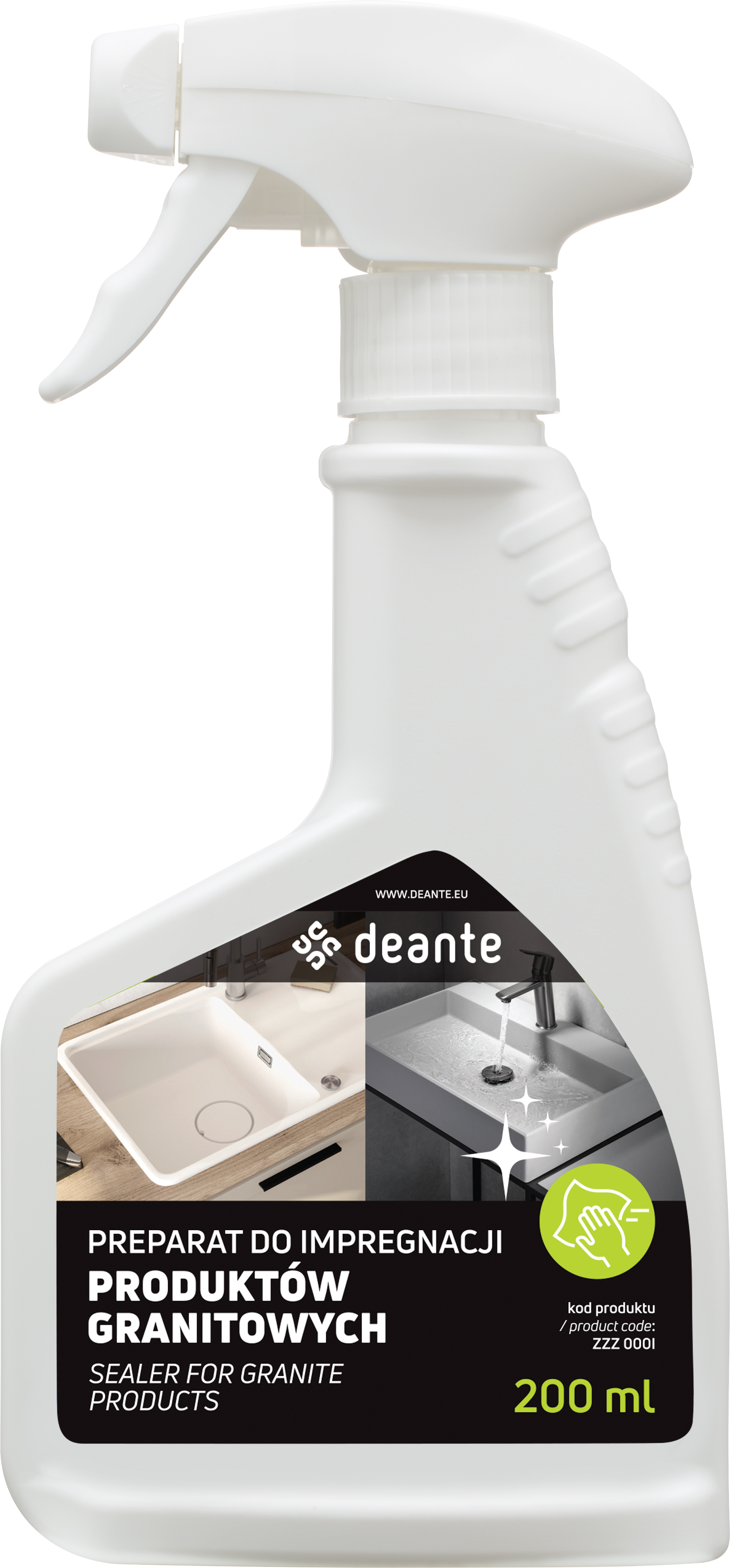 Deante Impregnát pre granitové výrobky - 200 ml – tmel / čistiaci prostriedok
