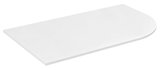 PULSE Rockstone doska 757x12x462mm, ľavá, biela mat