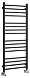 SAPHO METRO vykurovacie teleso 500x1200 mm, čierny mat – kúpeľňový radiátor