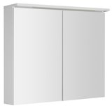 KAWA STRIP Galérka s LED osvetlením 80x70x22cm, biela
