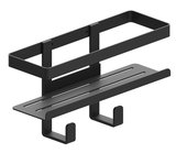 MYLINE sprchová polička, 241x30x111mm, čierná mat