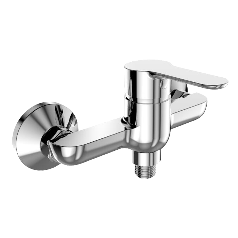 Mereo Sprchová nástenná batéria, Zuna, 150 mm, bez príslušenstva, chróm