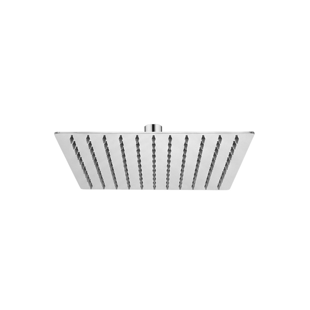 Mereo Tanierová sprcha horná, Slim, hranatá 250x250 mm s kĺbom, nerez
