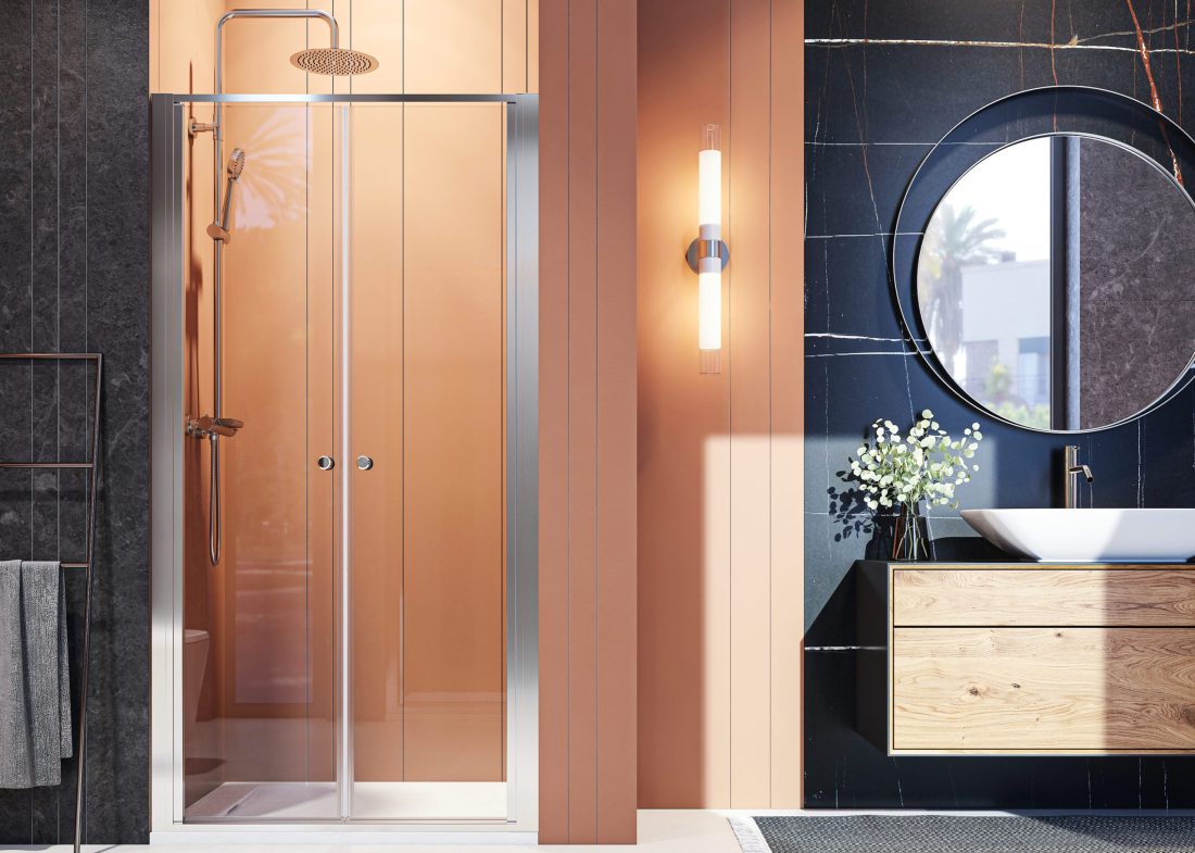 Aquatek FAMILY B02 70-100 – štvorcový sprchový kút