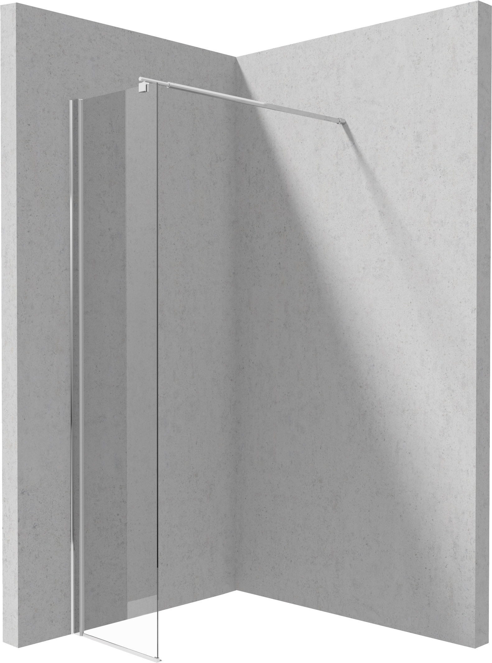 Deante Kerria Plus - Ścianka prysznicowa / walk-in systemu Kerria Plus - 30 cm – walk-in sprchová zástena