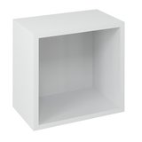 ESPACE otvorená policová skrinka 35x35x22cm, biela