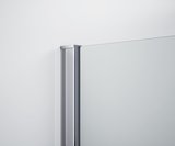 ESCA SHELF stenový profil s drážkou 2100mm, chróm