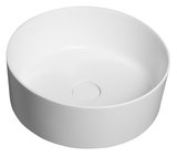 THIN umývadlo na dosku, priemer 38cm, bielá mat