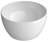 PURA keramické umývadlo na dosku vysoké, piemer 42cm, biela ExtraGlaze