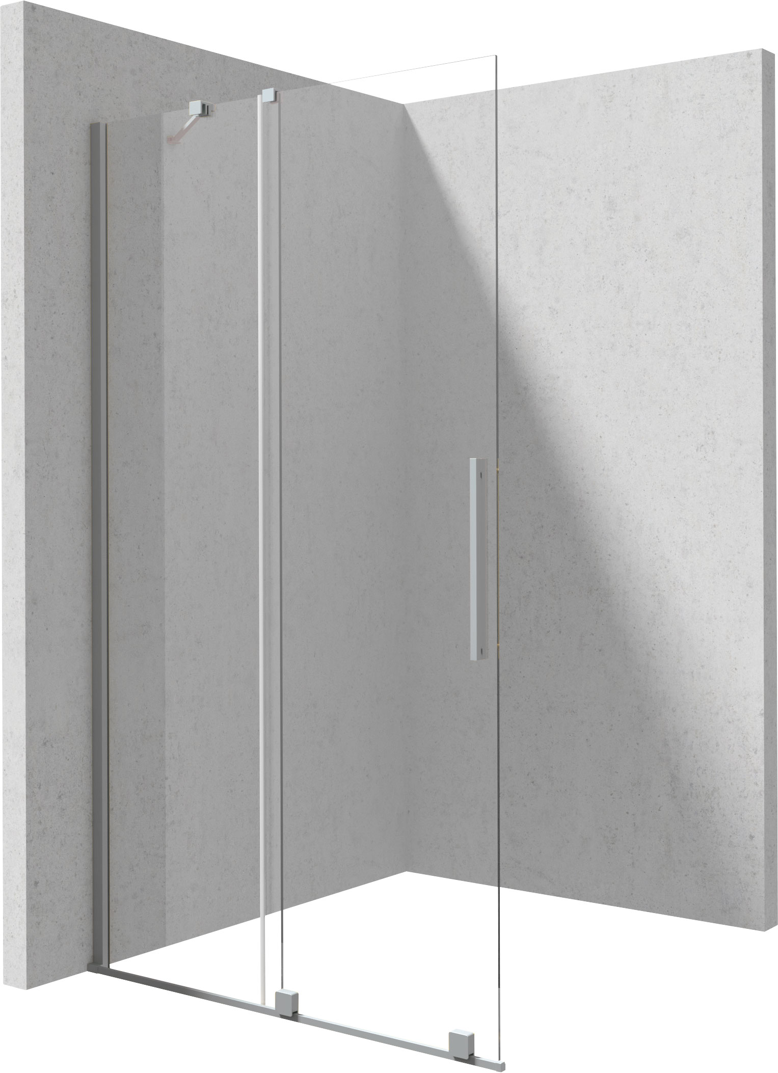 Deante Prizma - Ścianka prysznicowa walk-in 100 cm - przesuwna – walk-in sprchová zástena