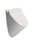SAPHO COMMUNITY urinál so zakrytým prívodom vody s otvormi pre veko, Rimless, 31x54,5cm, biela mat – pisoár