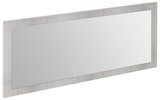 TREOS zrkadlo v ráme 110x50cm, dub Polar