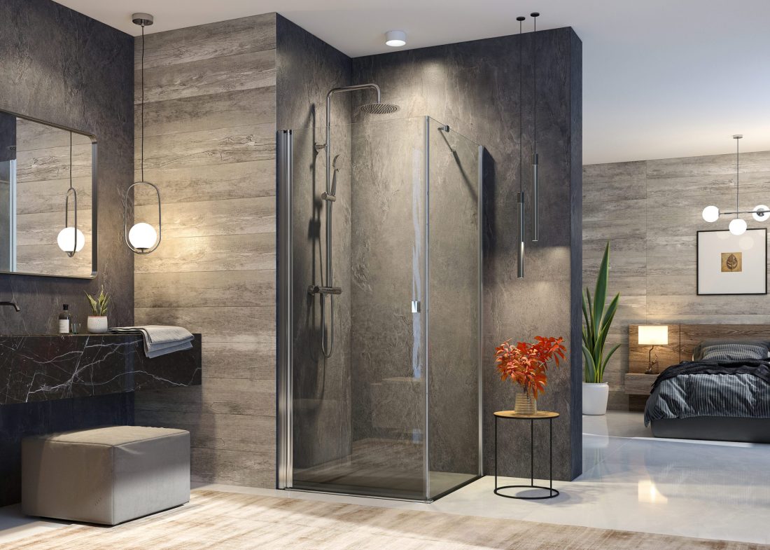 Aquatek GLASS A1 80×80, 90×90 – štvorcový sprchový kút
