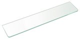 Polička 700x100x8mm, číre sklo