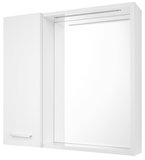 ZOJA/KERAMIA FRESH STRIP galérka s LED osvetlením, 60x60x14cm, lava, biela