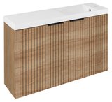 LATUS X STRIP umývadlová skrinka 78,8x50x22cm, dub Alabama