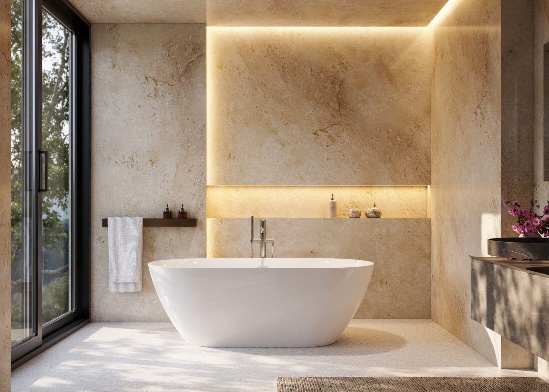 Aquatek VANITY SMILE – voľne stojaca vaňa
