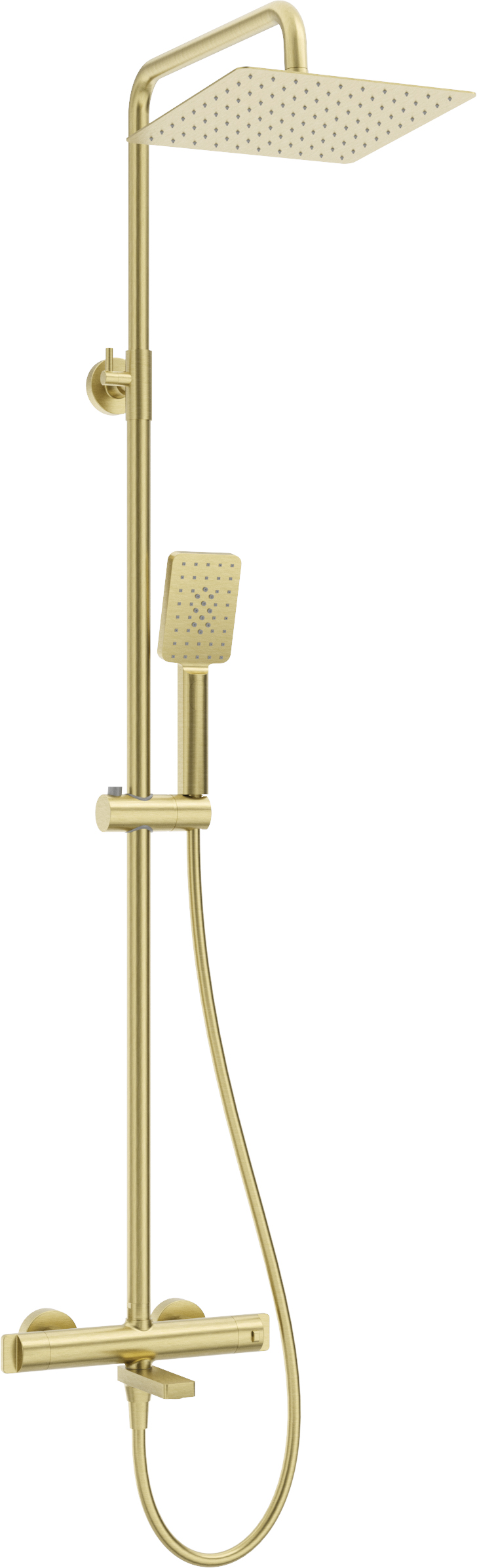 Therm - Deszczownica z baterią wannową termostatyczną