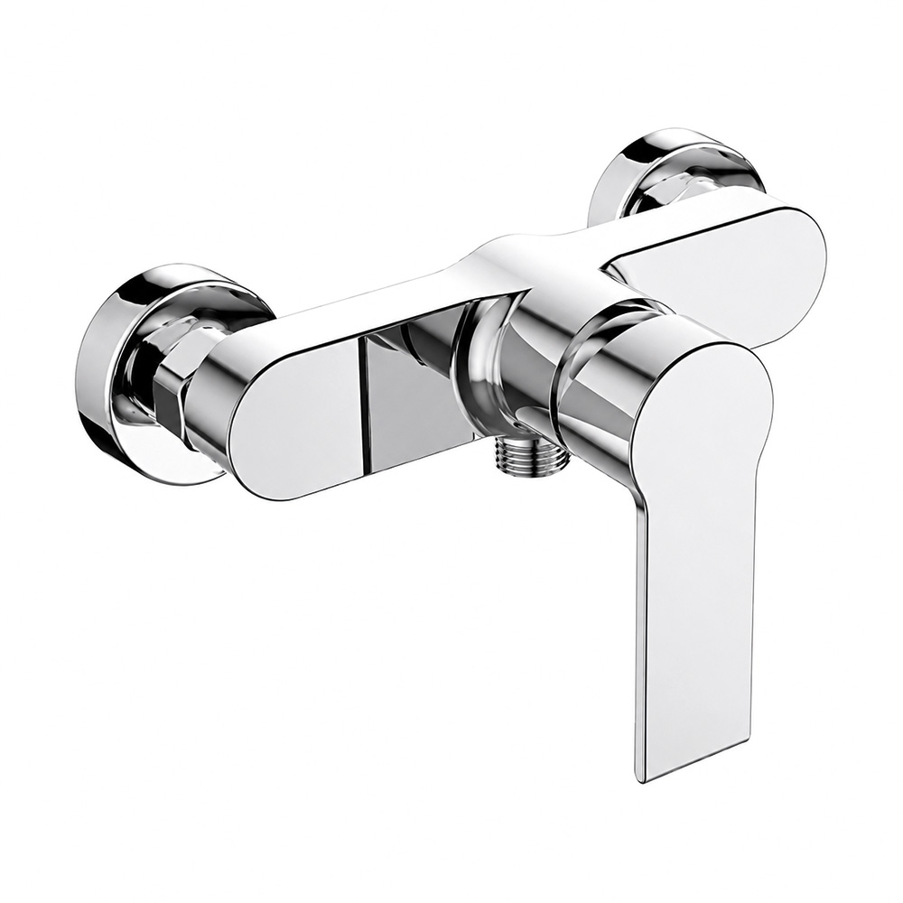 Mereo Sprchová nástenná batéria, Dita, 150 mm, bez príslušenstva, chróm